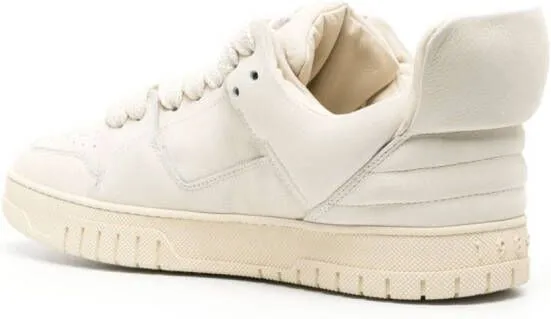 1989 STUDIO padded-panels leather sneakers Neutrals