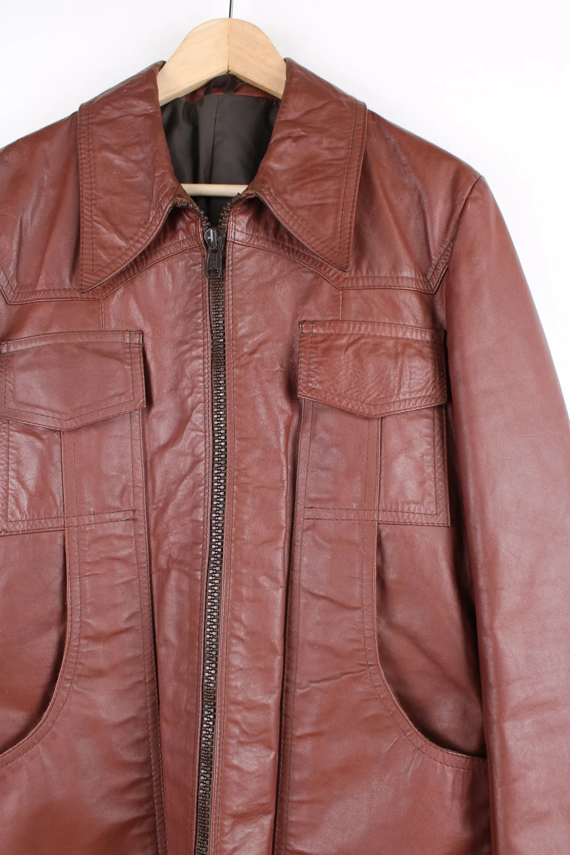 70's Leather Jacket