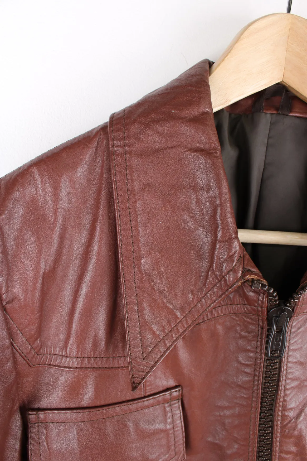 70's Leather Jacket