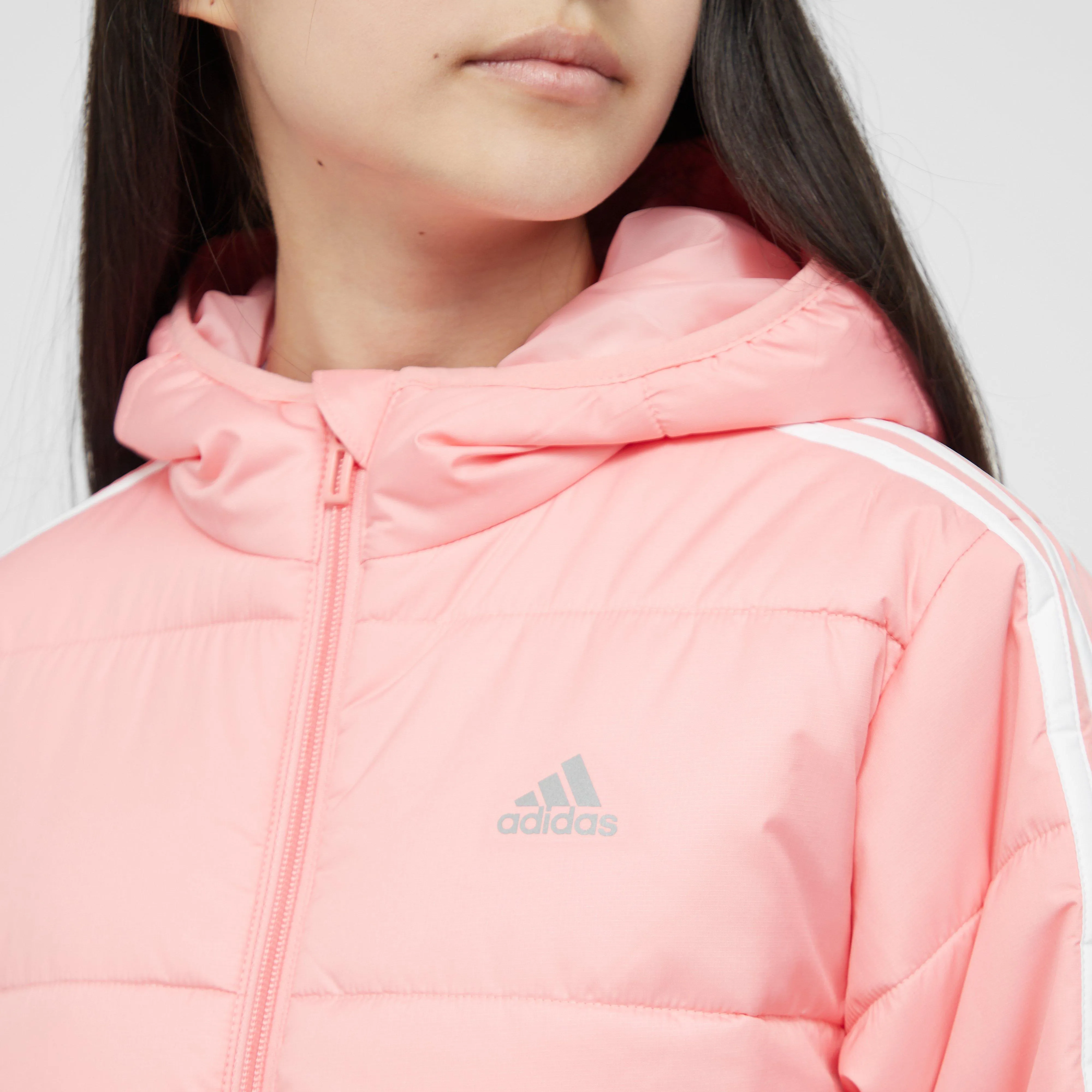 adidas Kids' 3 Stripes Padded Jacket | Ultimate Outdoors