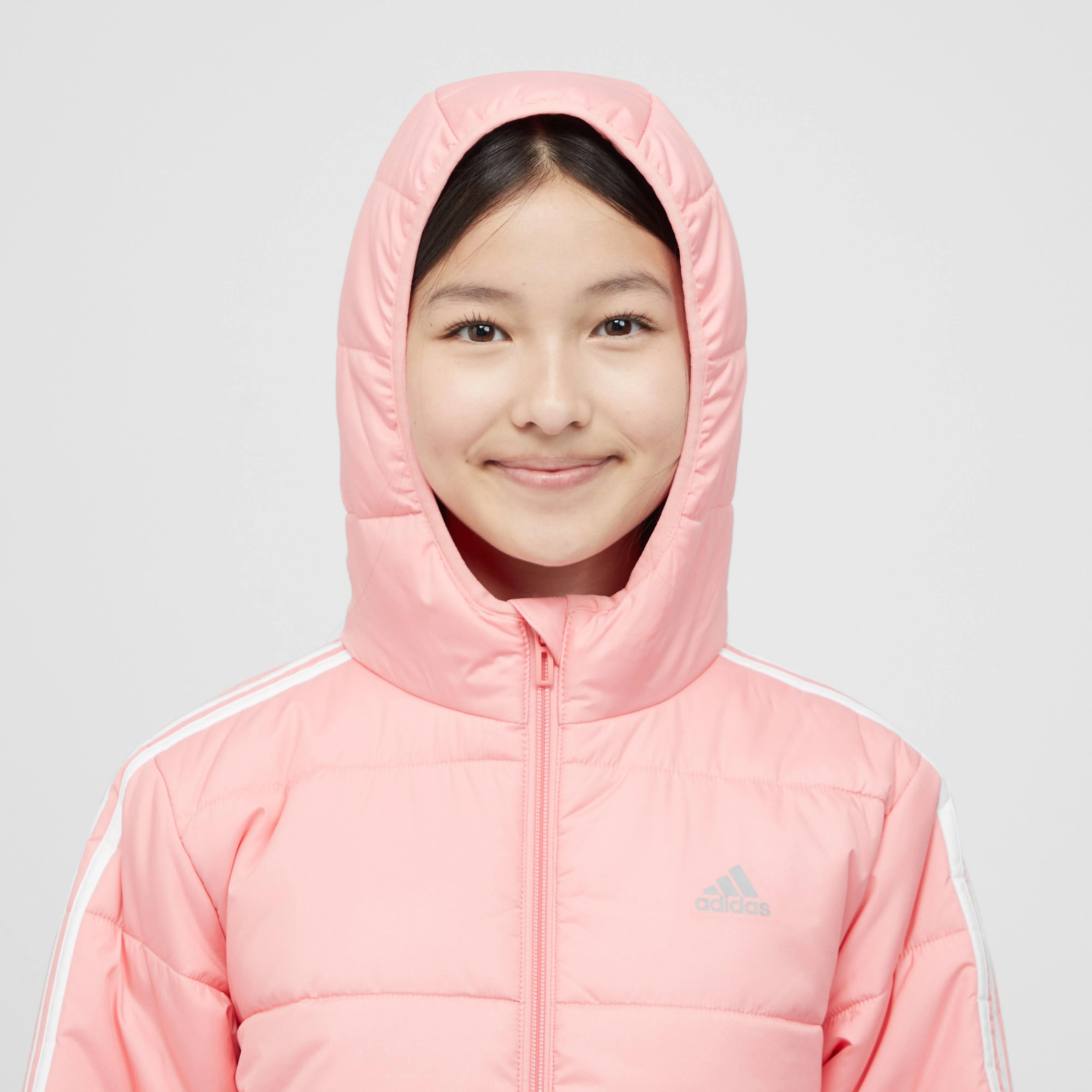 adidas Kids' 3 Stripes Padded Jacket | Ultimate Outdoors