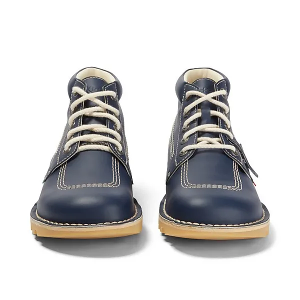 Adult Unisex Kick Hi Vegan Plant-Based Material Navy