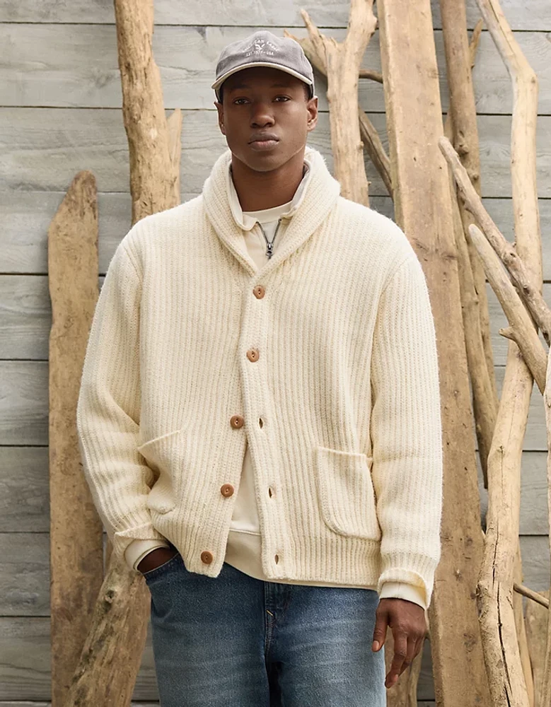 AE Shaker Shawl Cardigan