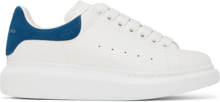 Alexander McQueen White Oversized Low-Top Sneakers