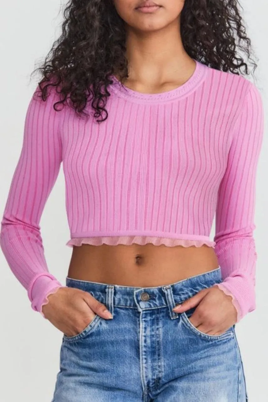 Amandine Crop Pullover