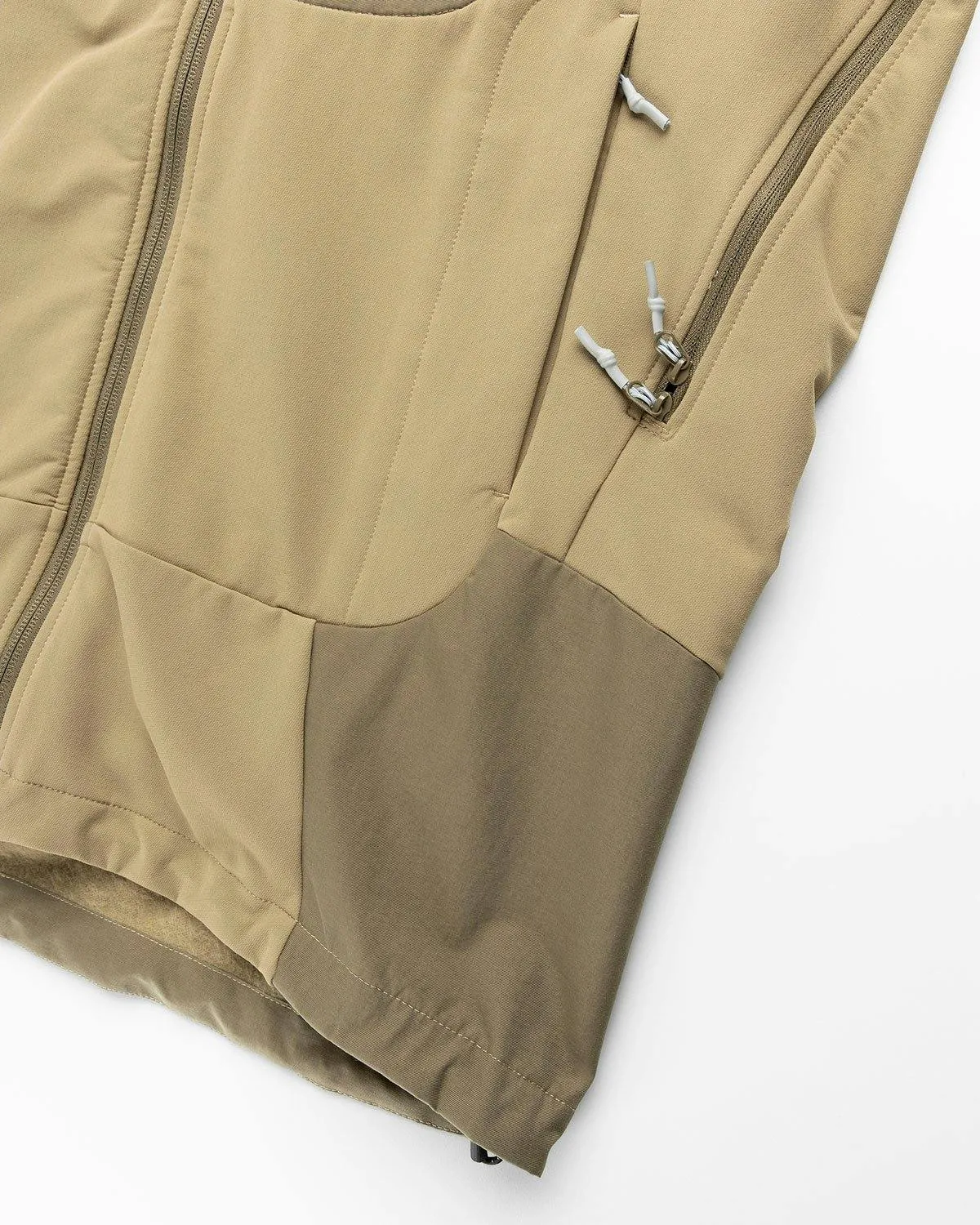 And Wander – Stretch Shell Jacket Dark Beige | Highsnobiety Shop