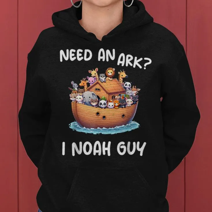 Anime Need An Ark I Noah Guy Christian Animal Women Hoodie