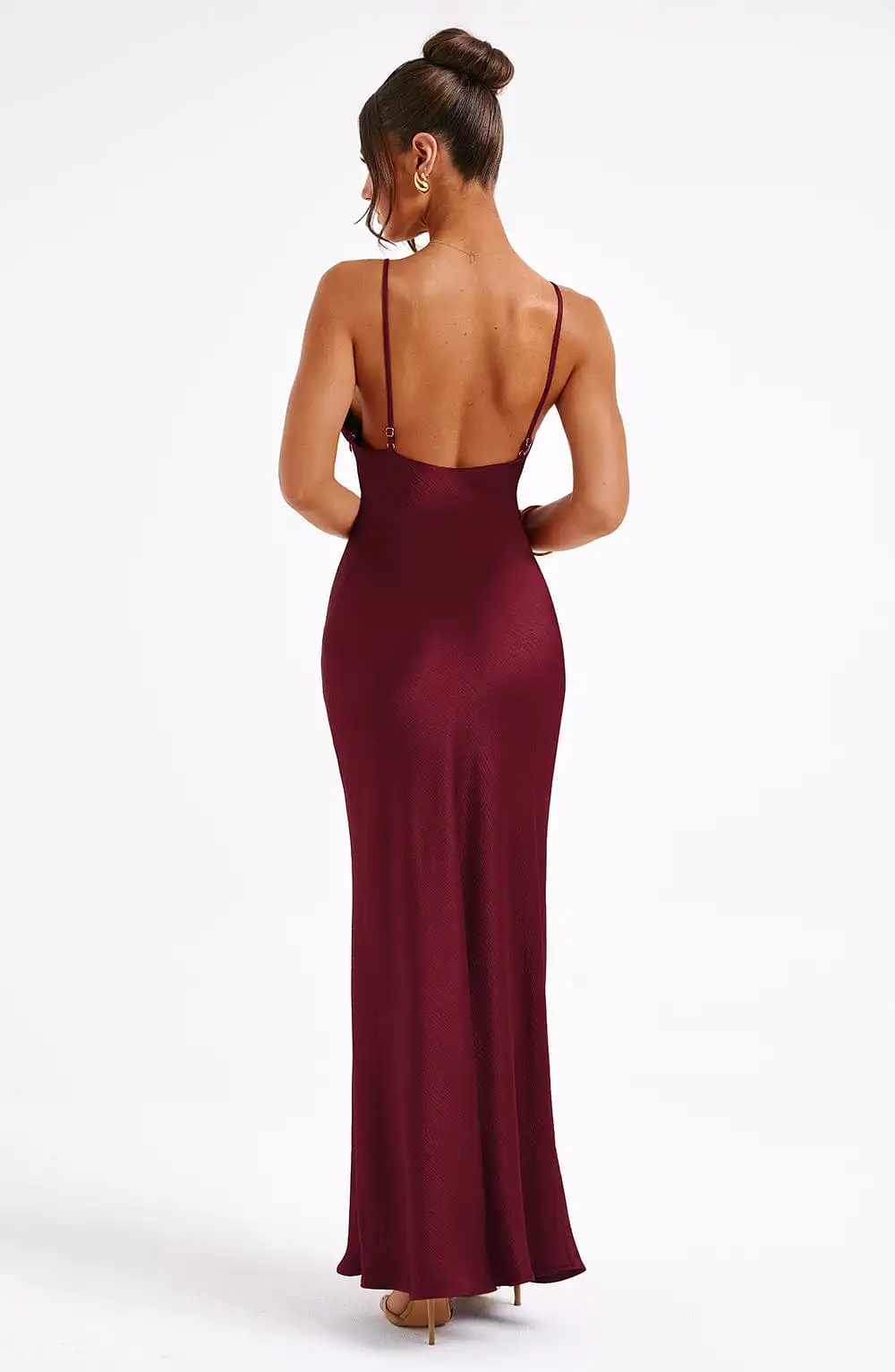 Anja Maxi Dress - Burgundy