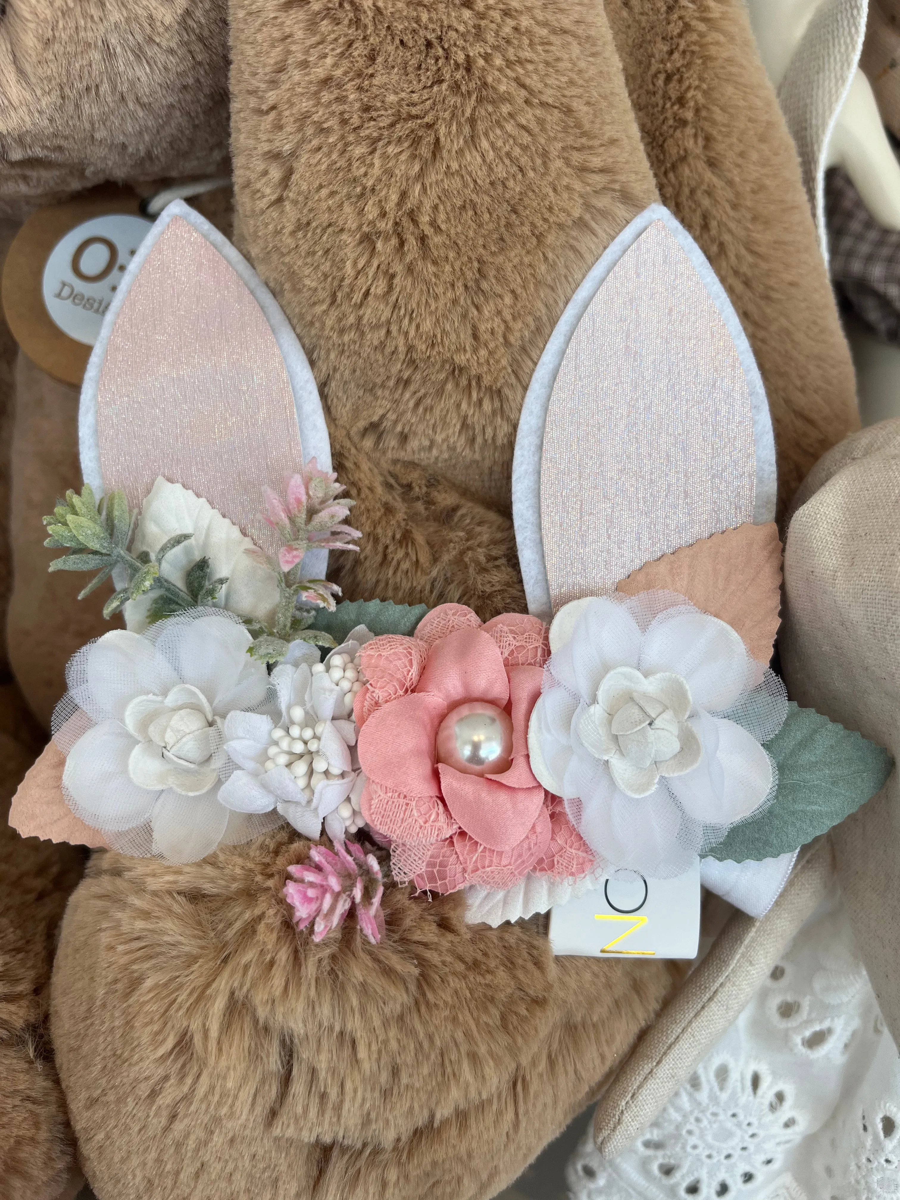 ArchNOllie Bunny Bouquet Headband - Light