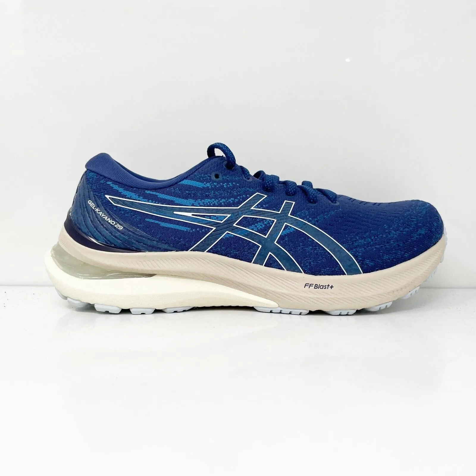 Asics Womens Gel Kayano 29 1012B297 Blue Running Shoes Sneakers Size 9.5 W