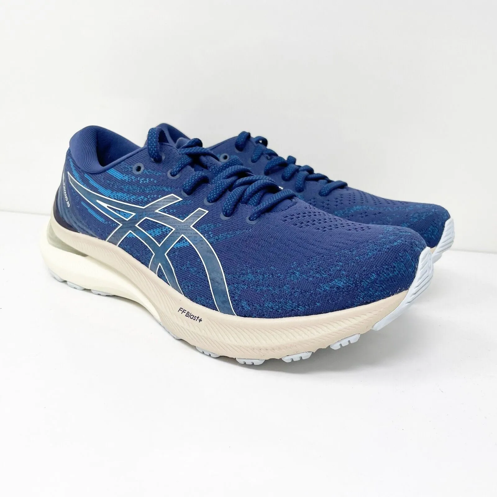 Asics Womens Gel Kayano 29 1012B297 Blue Running Shoes Sneakers Size 9.5 W