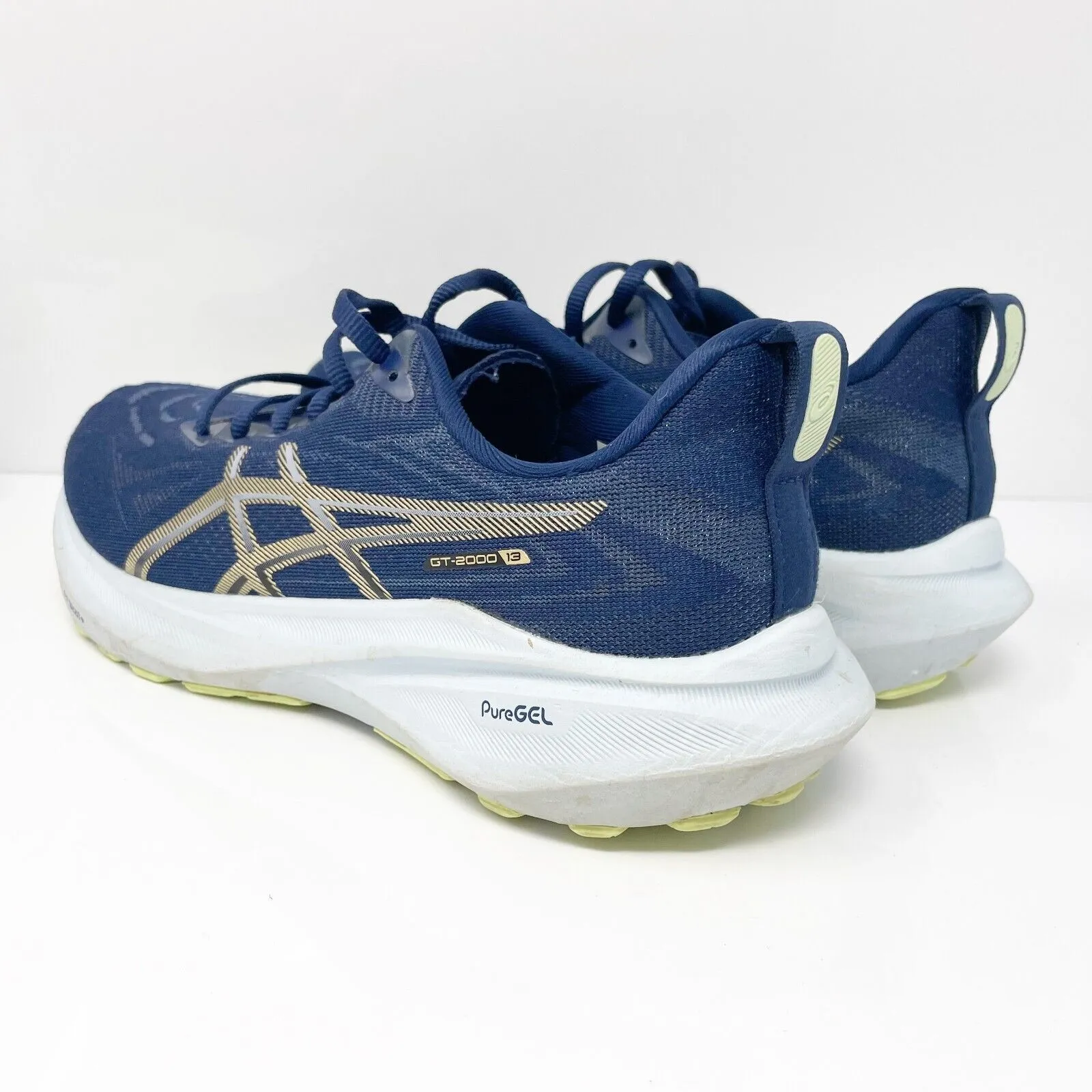 Asics Womens GT 2000 13 1012B666 Blue Running Shoes Sneakers Size 9