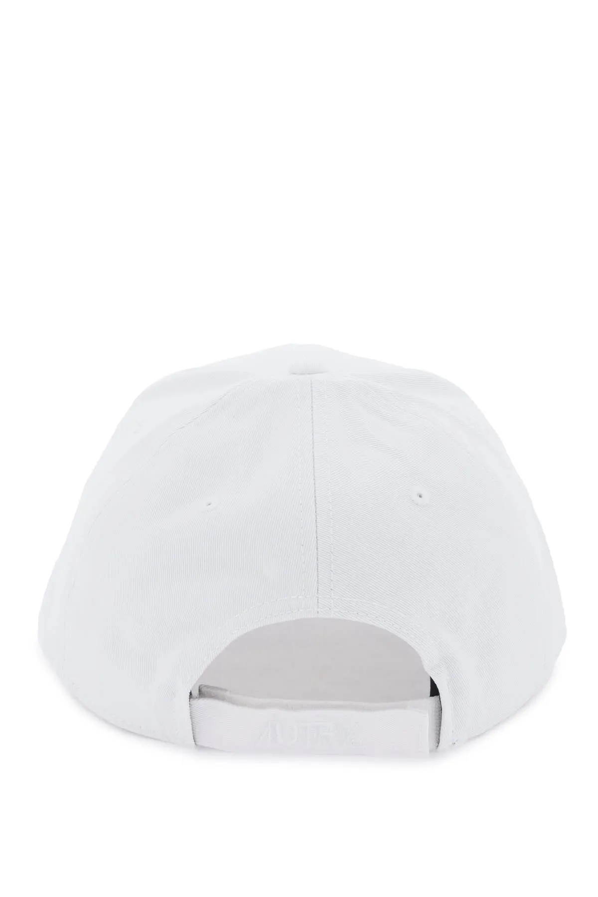 Autry baseball cap with embroidered logo ACIU470W WHITE