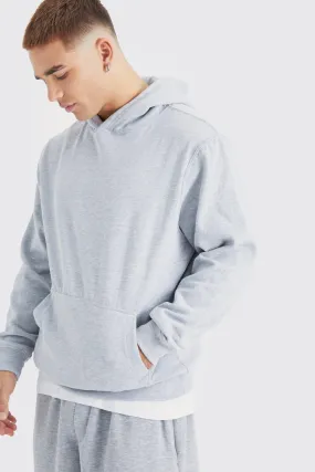 Basic Over The Head Hoodie | boohooMAN UK