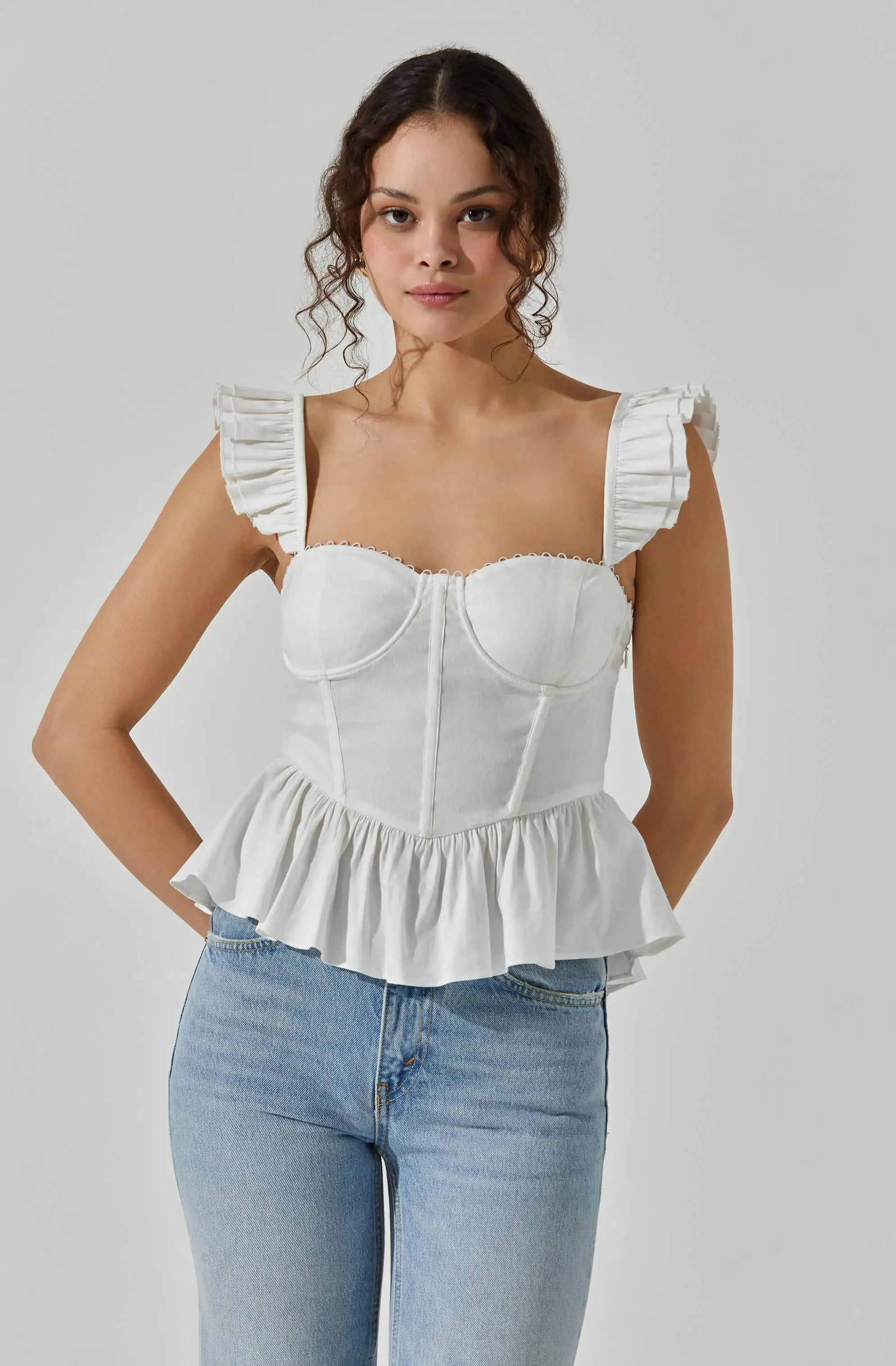 Baylin Peplum Top