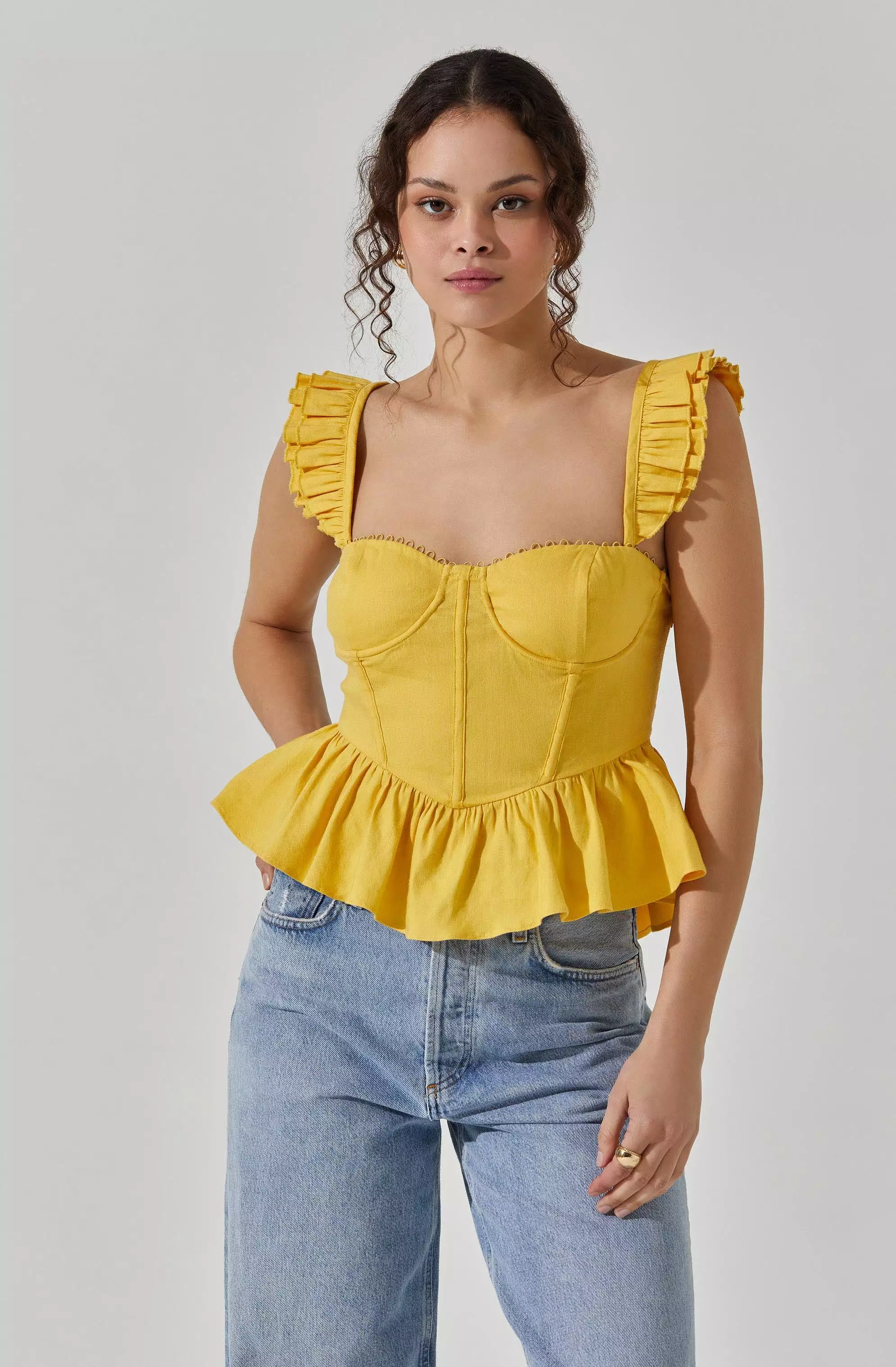 Baylin Peplum Top