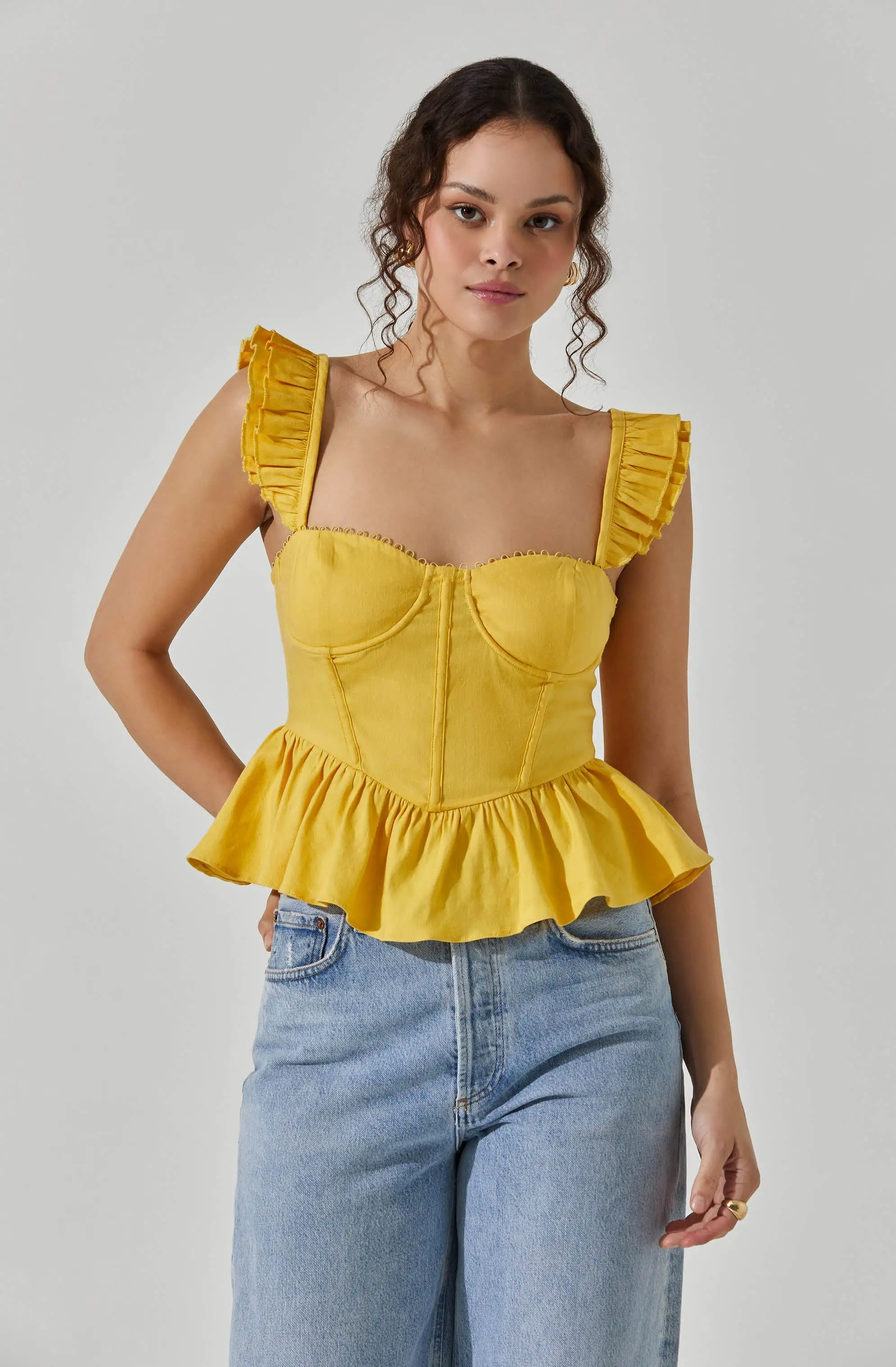 Baylin Peplum Top