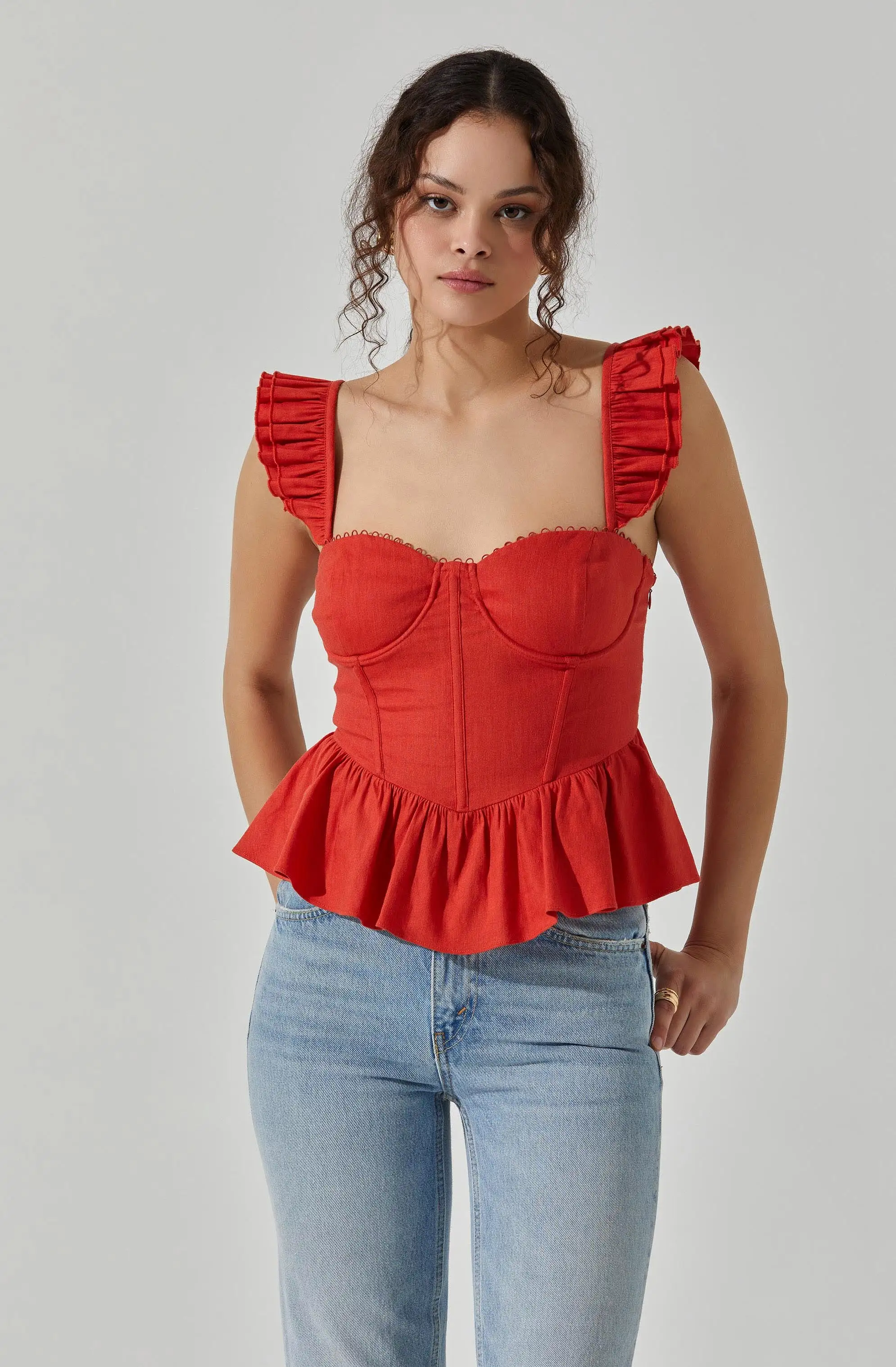 Baylin Peplum Top