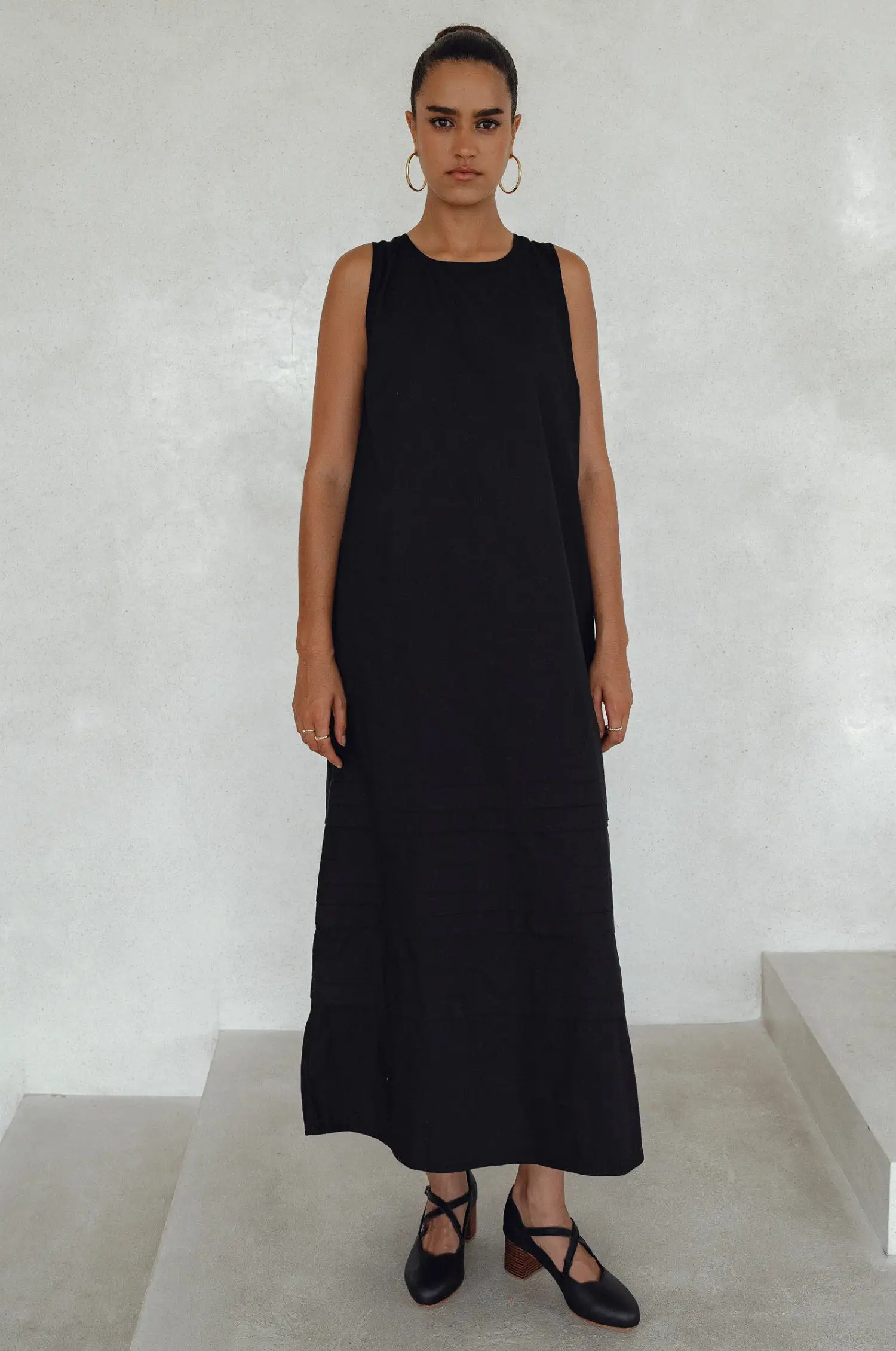 Beloved Cara Slip on Cotton Maxi Dress