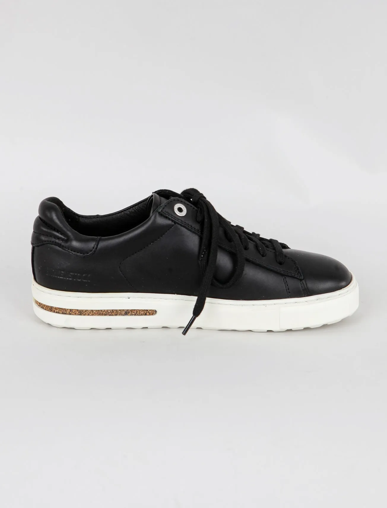 Bend Leather Sneaker, Black