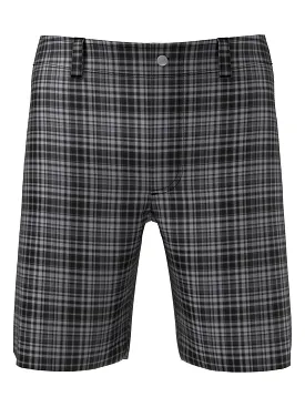 Big & Tall Flat Front Plaid Golf Short