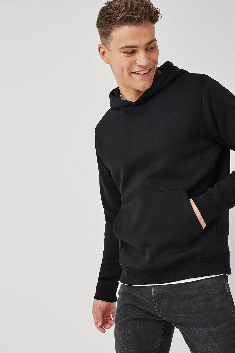 Black - Fleece Hoodie