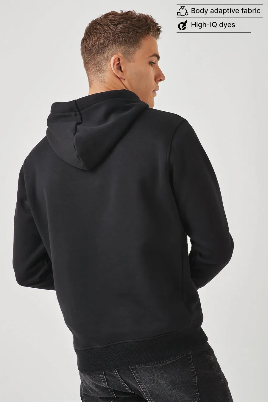 Black - Fleece Hoodie