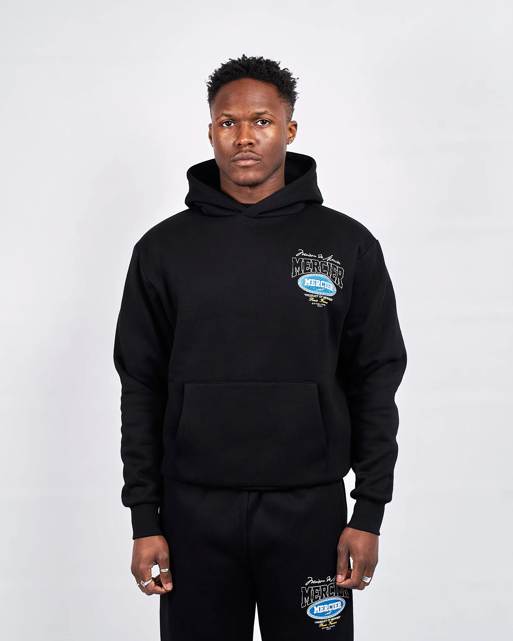 Black Multi Tour Hoodie