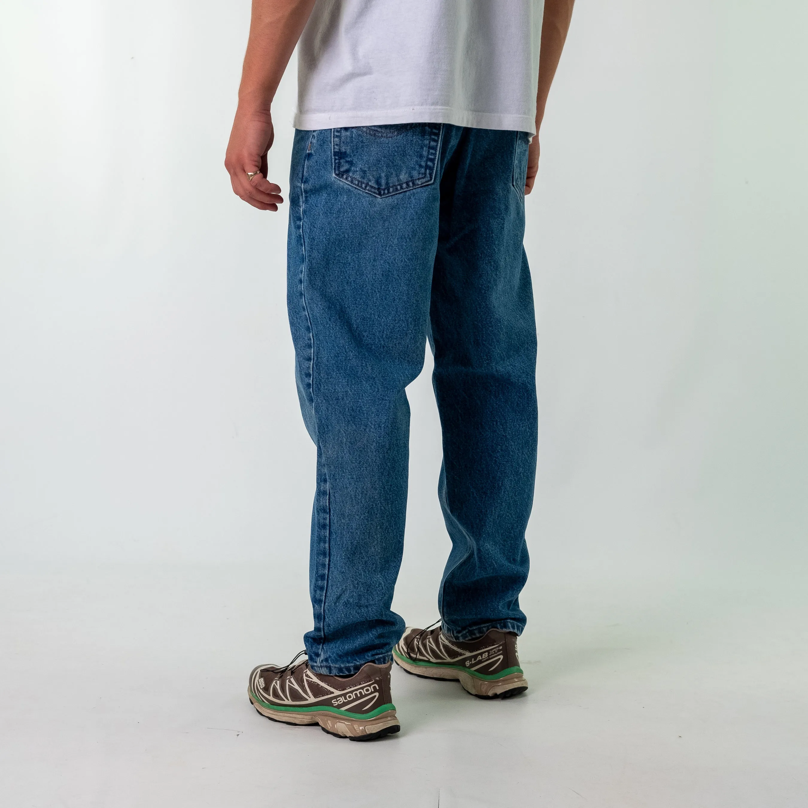 Blue y2ks Carhartt Denim Jeans Baggy Pants (34x30)