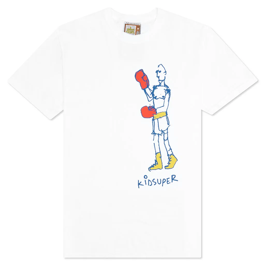 Boxing Tee - White