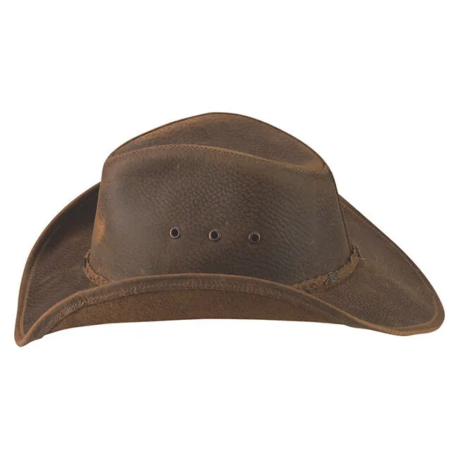 Bullhide Bonnaroo Leather Hat - Camel/Bronze