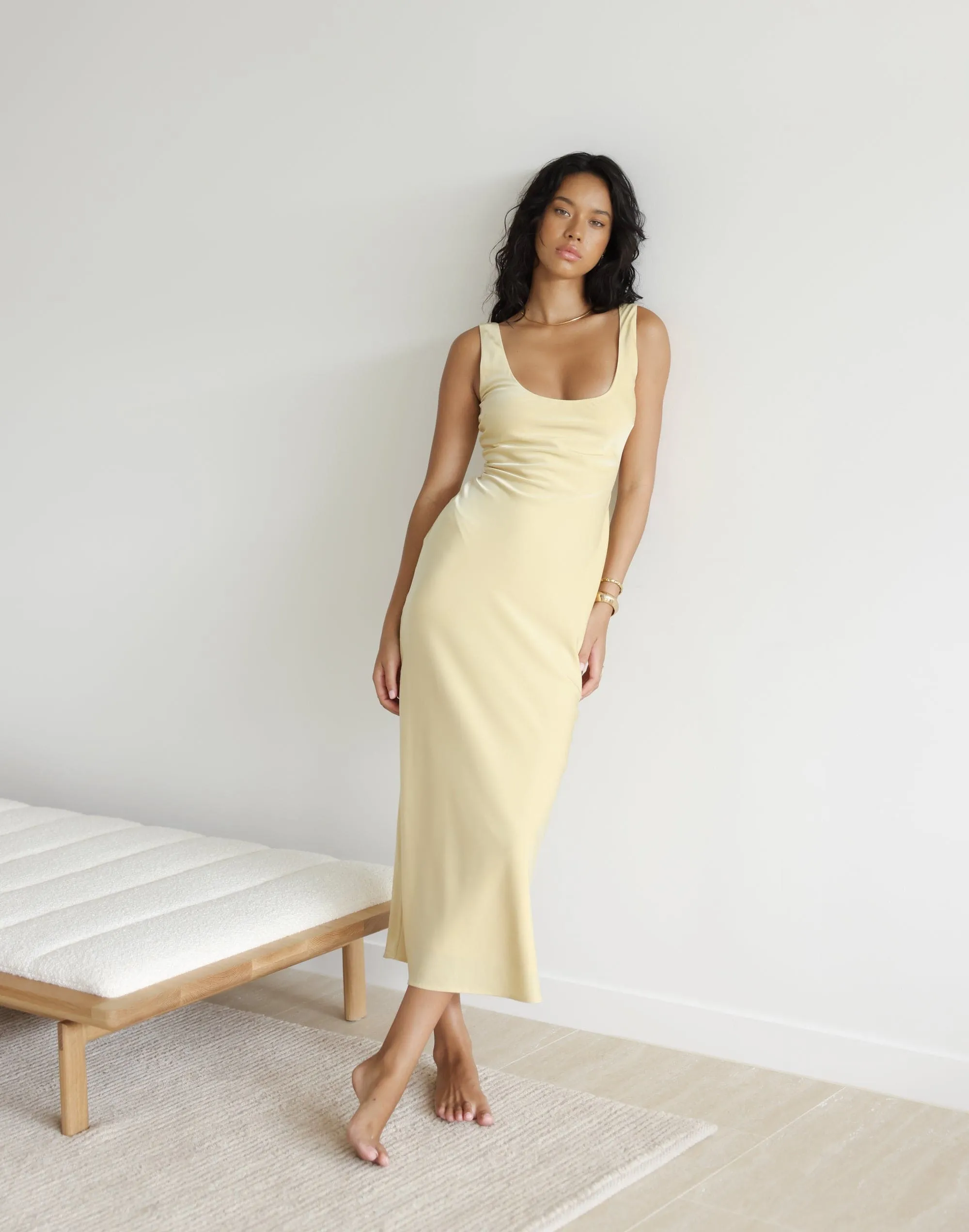 Camillio Maxi Dress (Honeycomb)