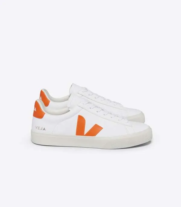 Campo Chromefree Leather Sneakers - Extra White/Fury