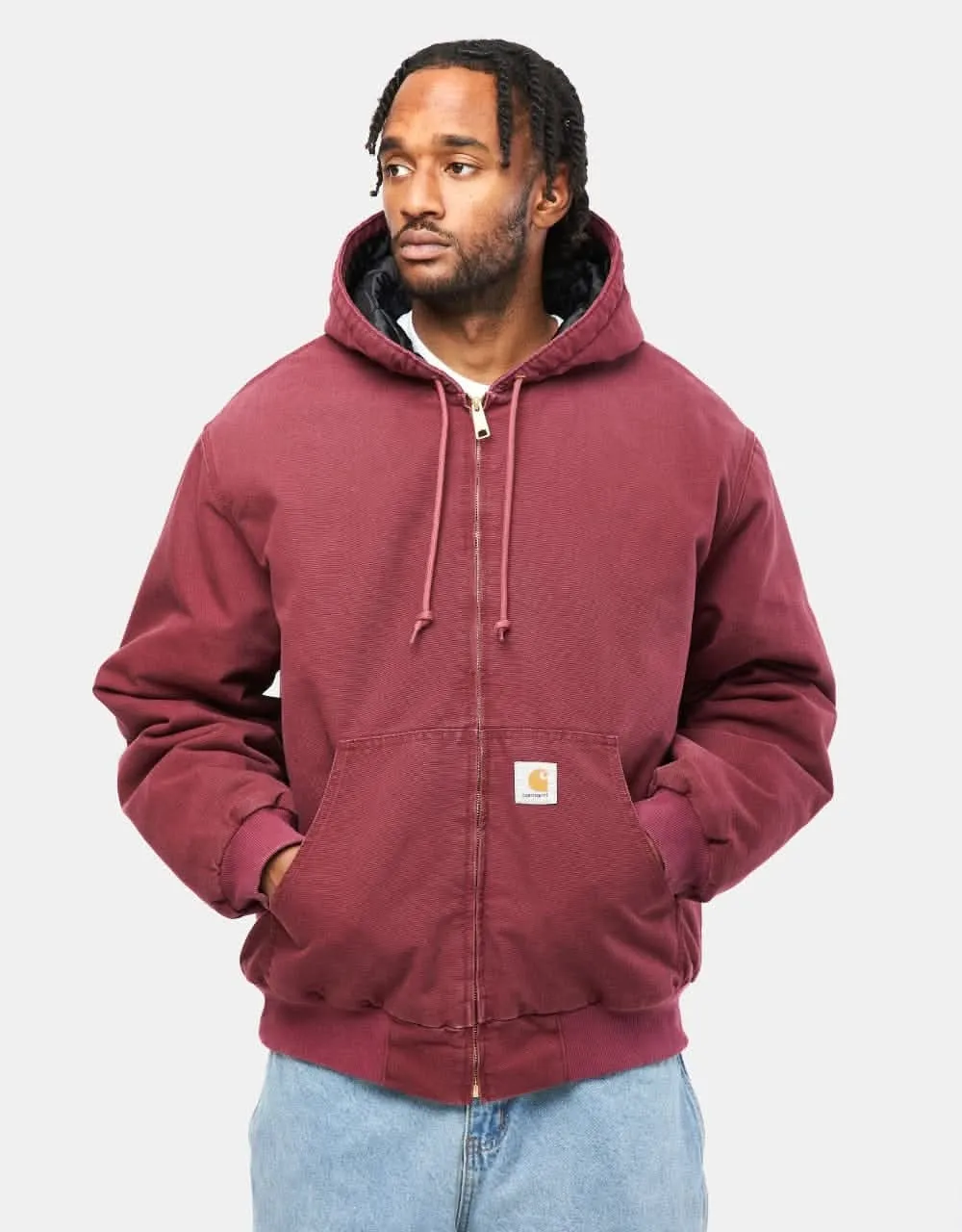 Carhartt WIP OG Active Jacket - Malbec (Aged Canvas)