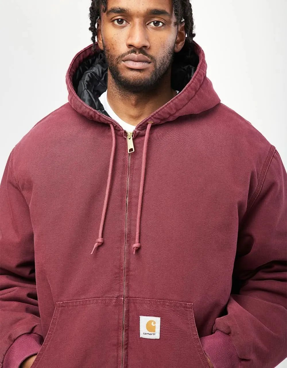 Carhartt WIP OG Active Jacket - Malbec (Aged Canvas)