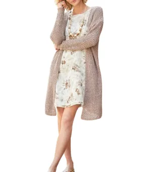 Charlie Paige Women's Dana Rib Cardigan