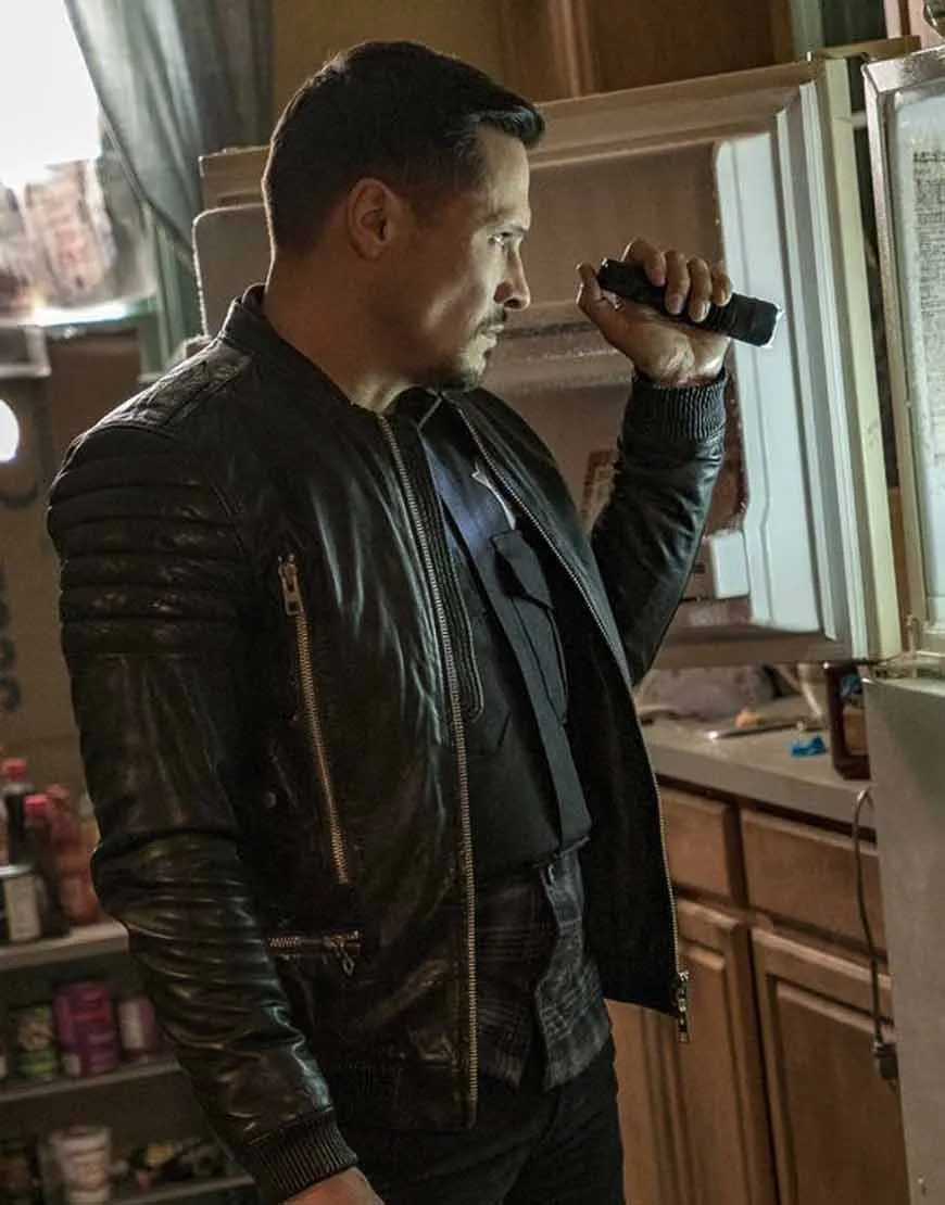 Chicago P.D. S08 Nick Wechsler Leather Jacket | Ujackets.com - 45% OFF