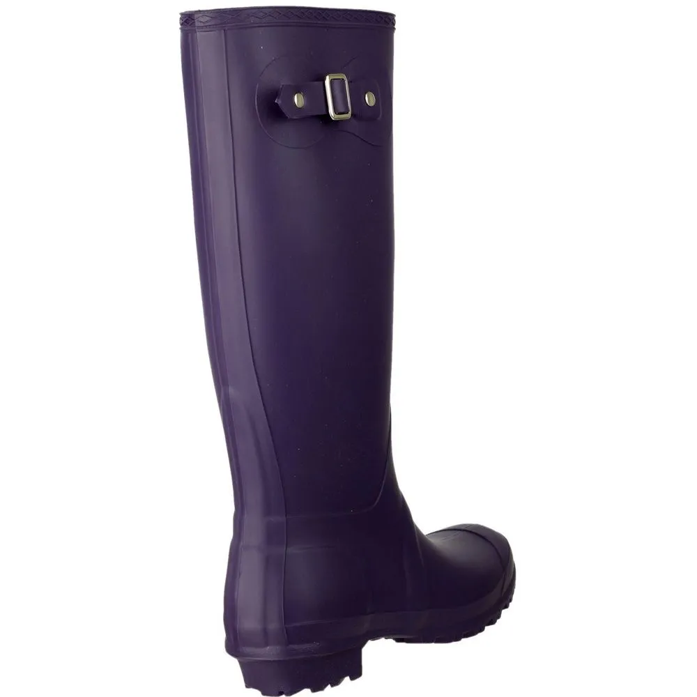 Cotswold Ladies Sandringham Buckled Welly Wellington Boot Pink