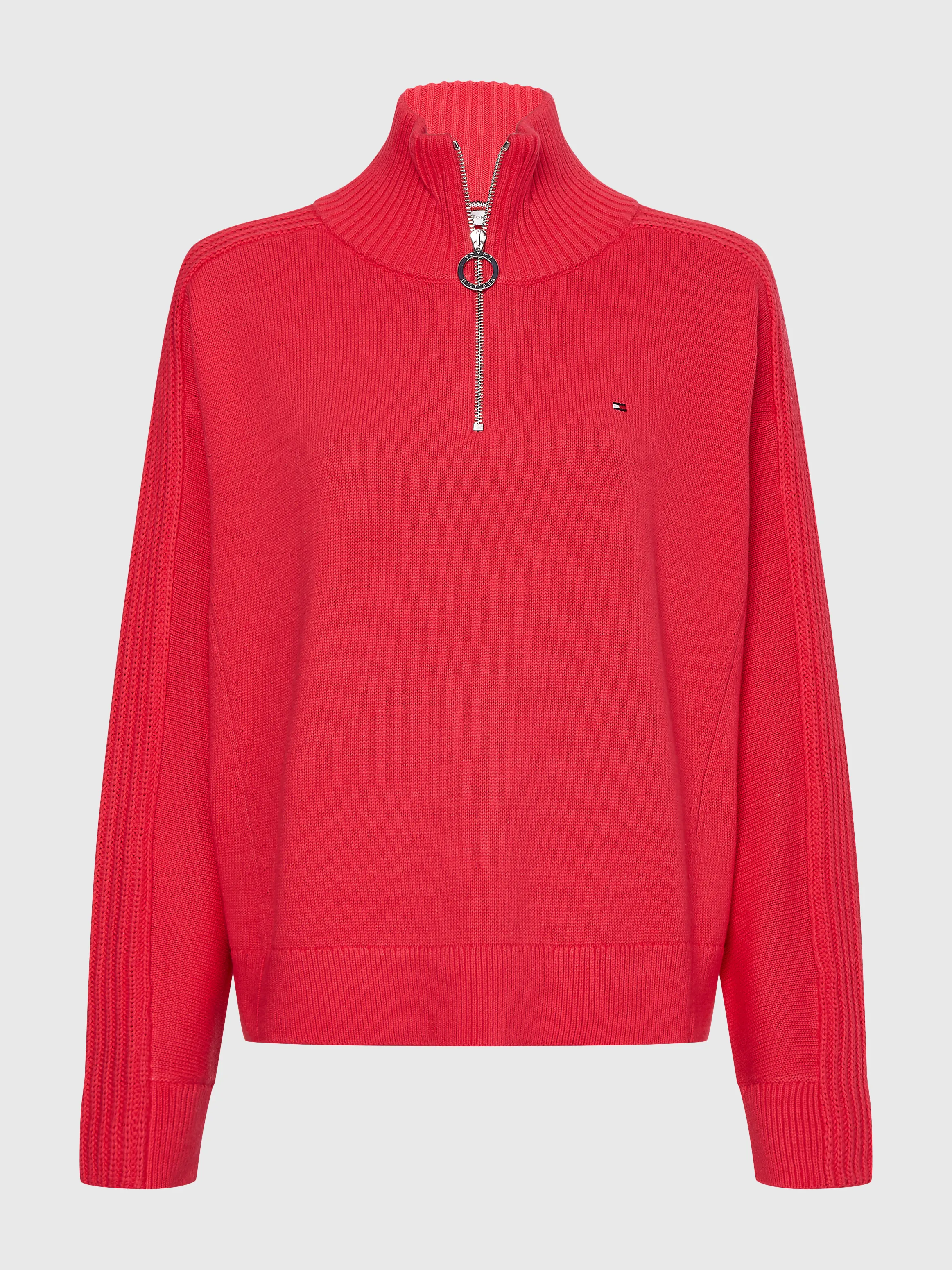 Curve Half-Zip Jumper | Sweatshirts & Hoodies | Tommy Hilfiger