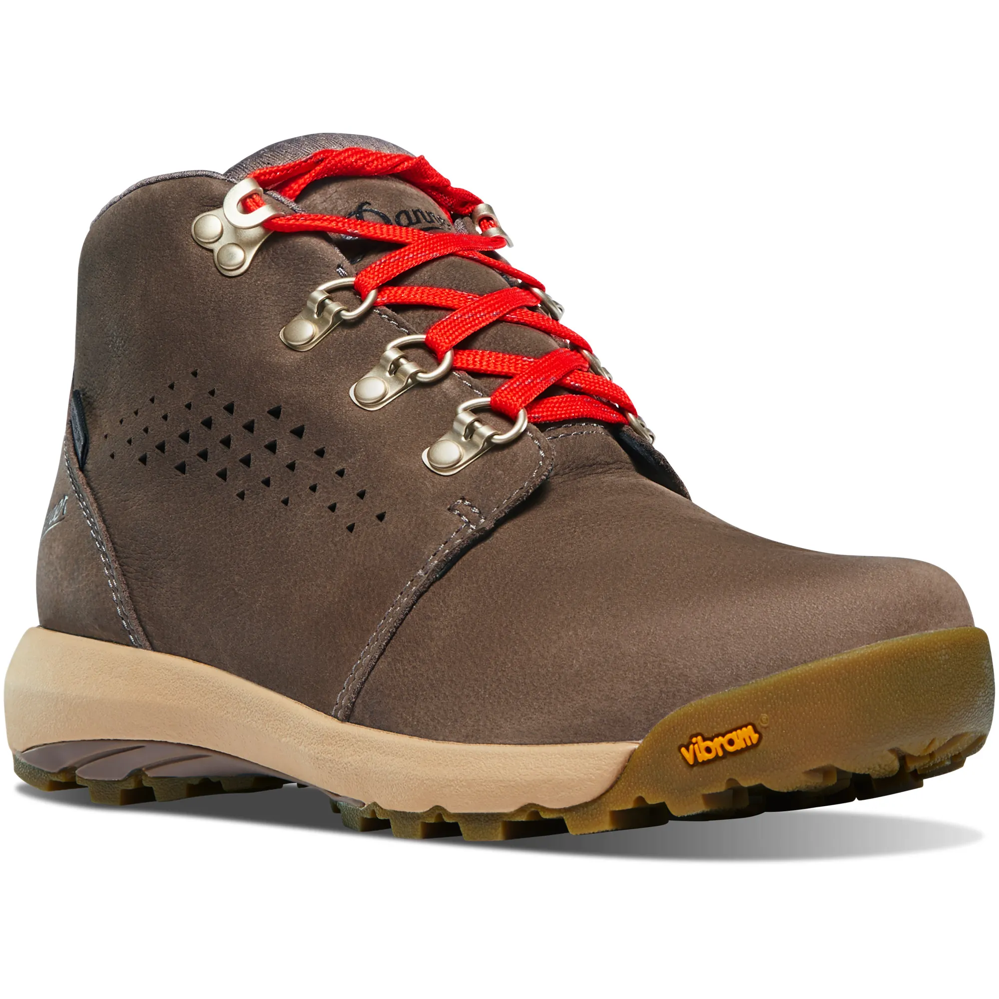 Danner Womens Inquire Chukka Leather Hiking Boot- Iron/Picante