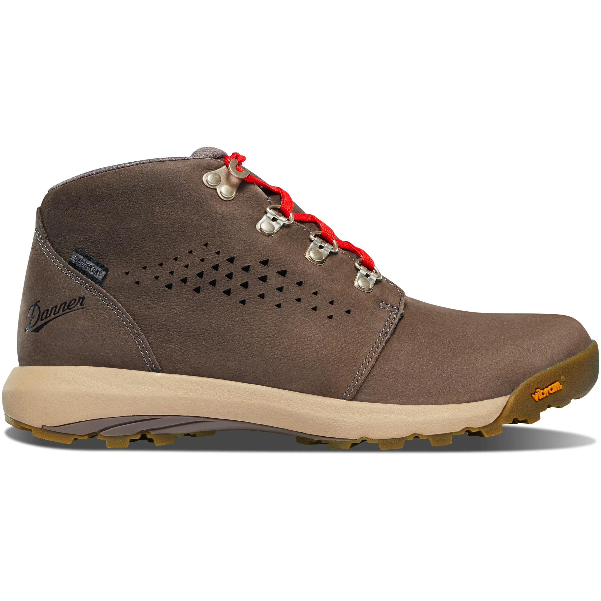 Danner Womens Inquire Chukka Leather Hiking Boot- Iron/Picante