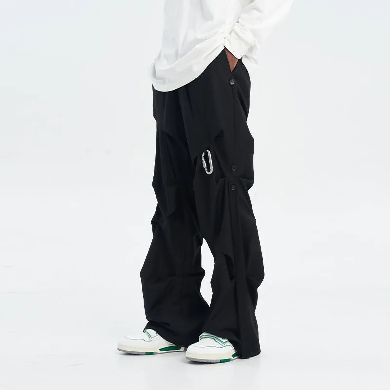 Deconstruction Pleated Casual Trousers