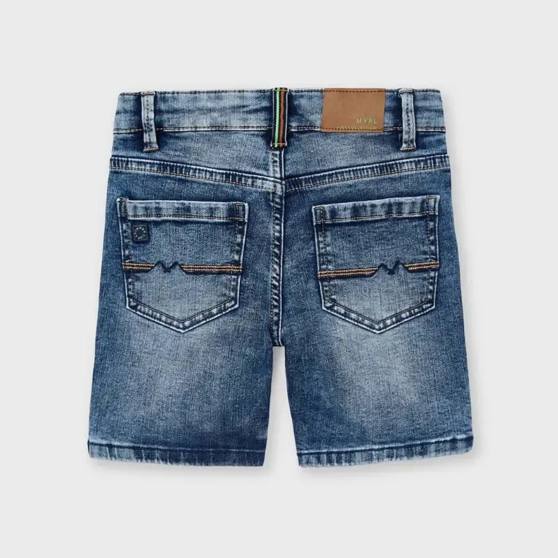 Denim 5 Pocket Bermuda Shorts for Boy Medium