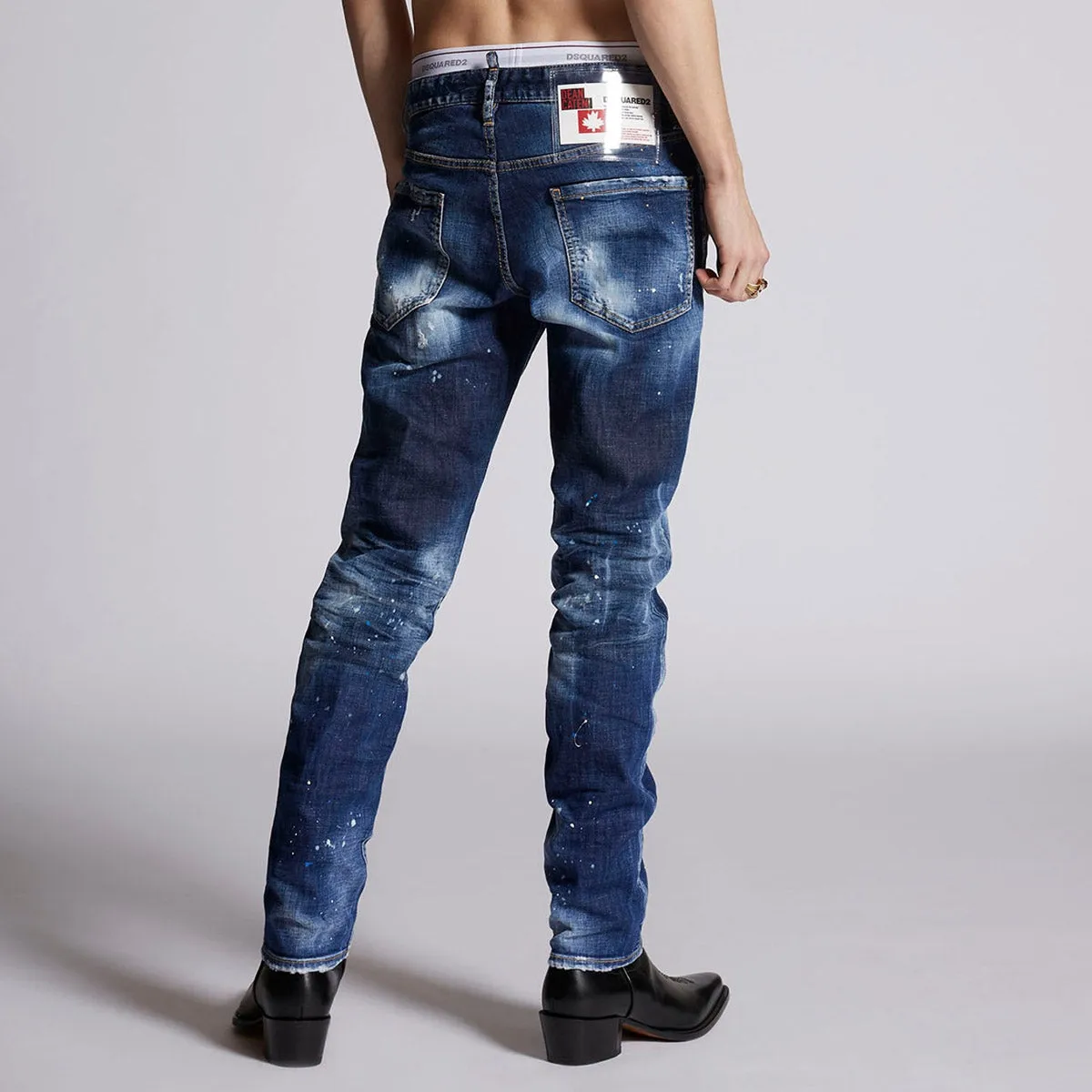 DSQUARED2 - Distressed Cool Guy Jeans in Blue