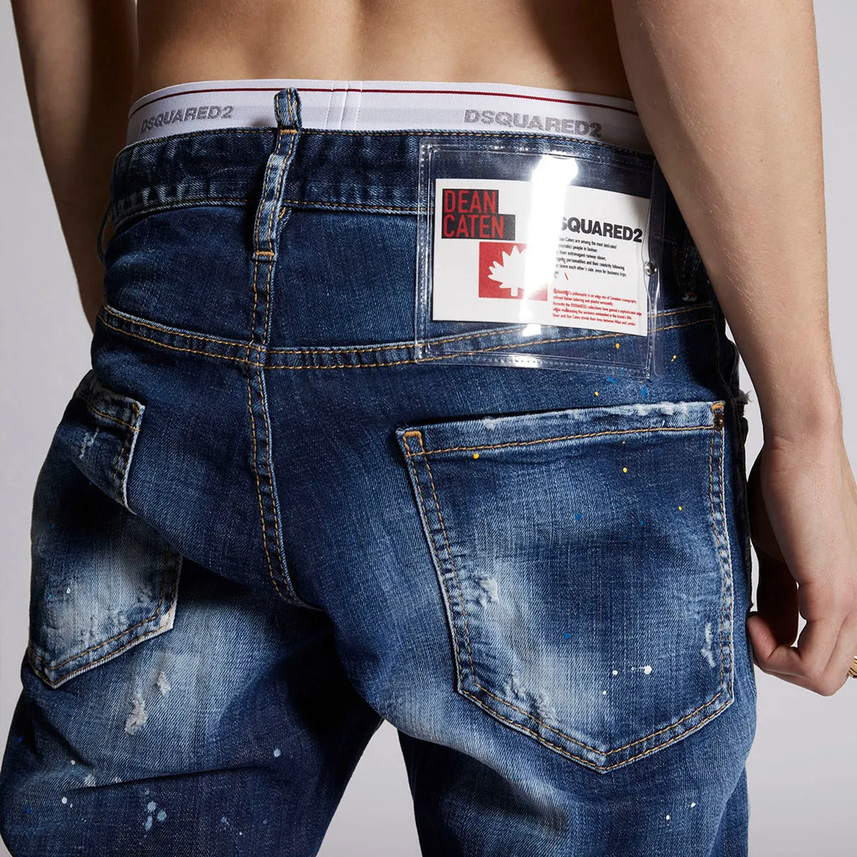 DSQUARED2 - Distressed Cool Guy Jeans in Blue