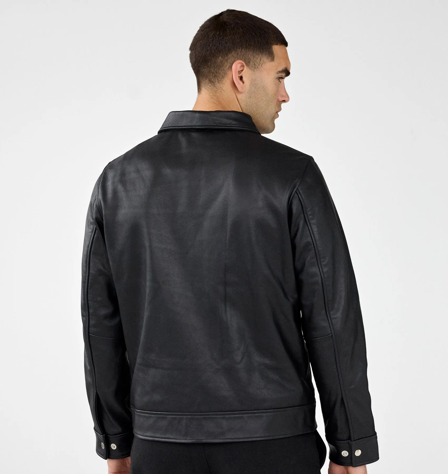 Easy Aviator Jacket - Horsehide Leather - AVI LEATHER