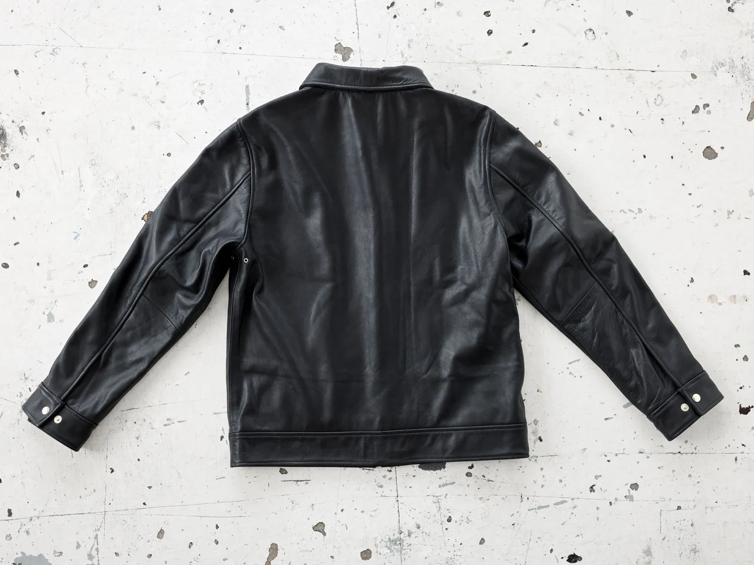 Easy Aviator Jacket - Horsehide Leather - AVI LEATHER