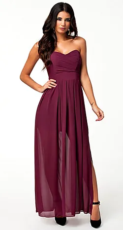 Elida Maxi Dress Red