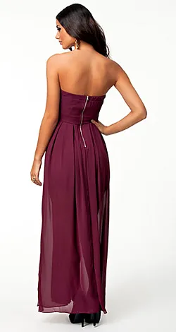 Elida Maxi Dress Red