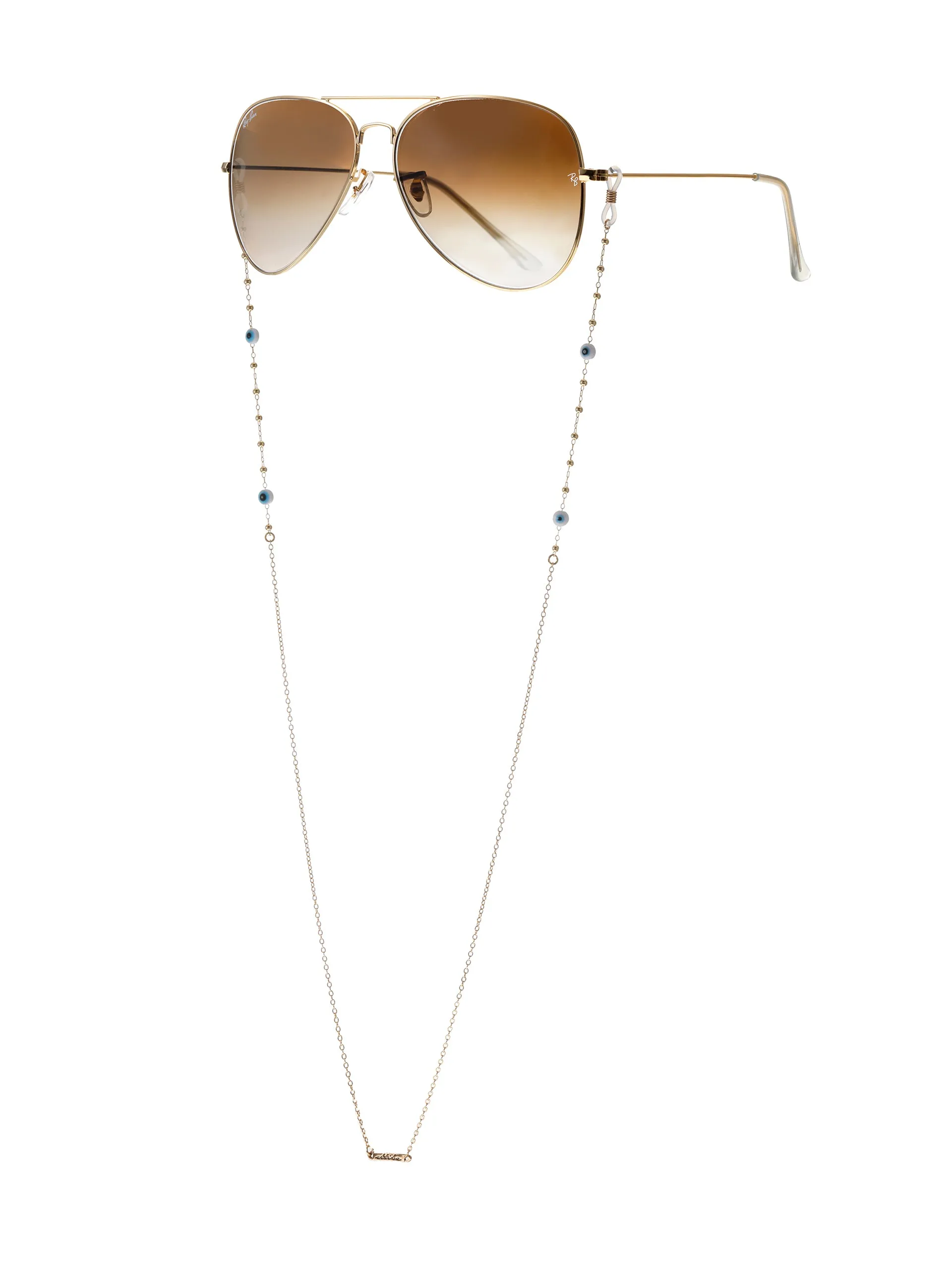 Evil Eye Beaded Glasses Chain